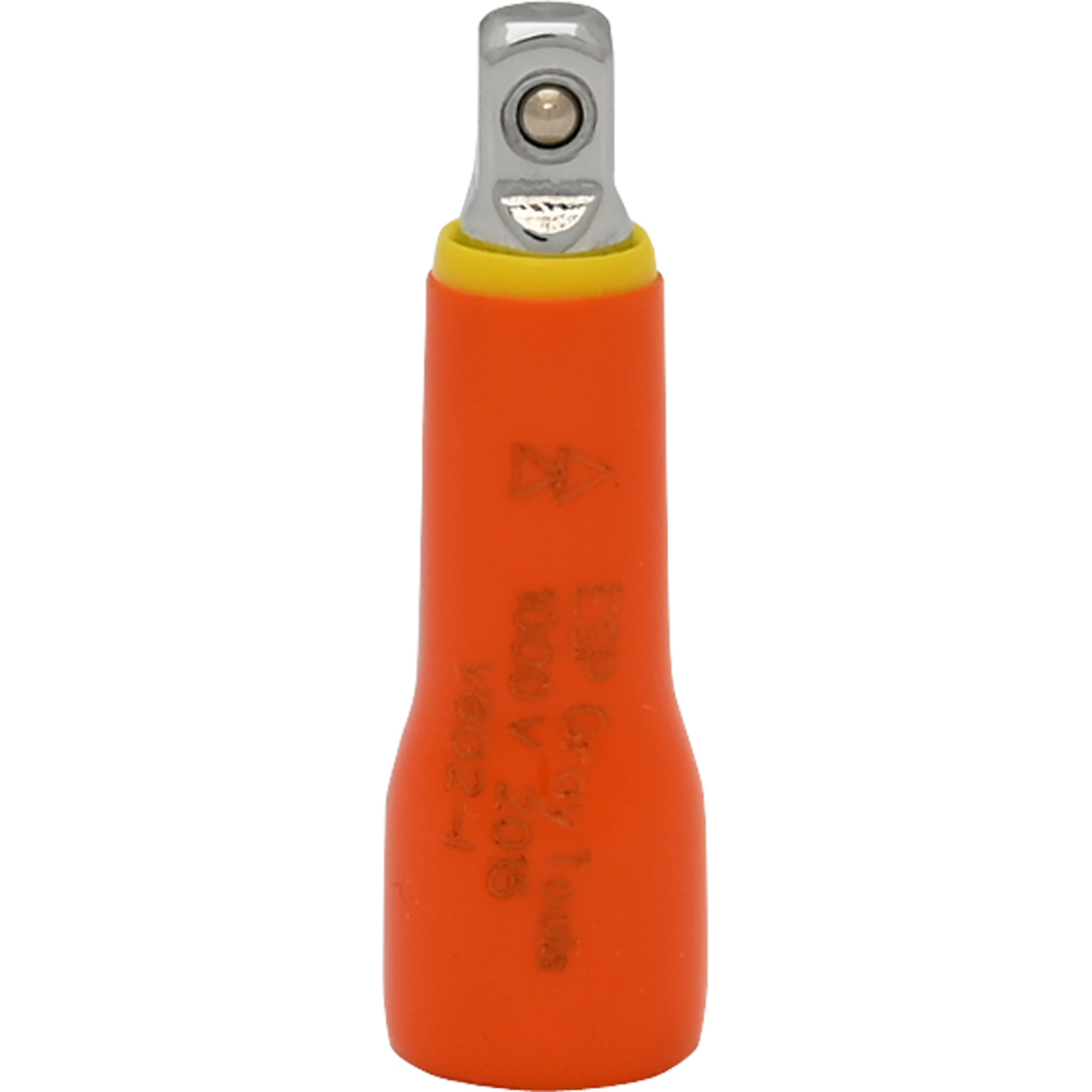 Gray Tools, 1/4in. Drive Extension, 2in. Long, 1000V Insulated, Drive Size 1/4 in, Model# V602-I